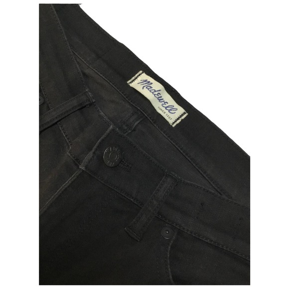 Madewell High Rise Skinny Skinny Carbondale B1799 Black Jeans 28 - Picture 9 of 12